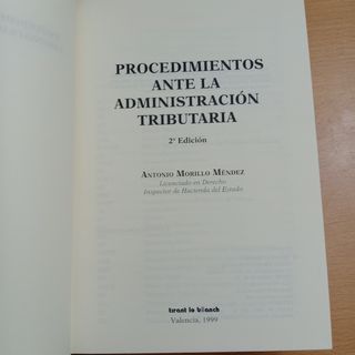 Libro Procedimiento Administración Tributaria.