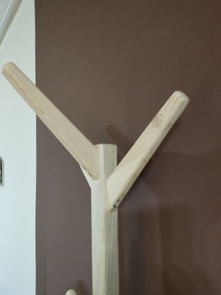 Perchero madera