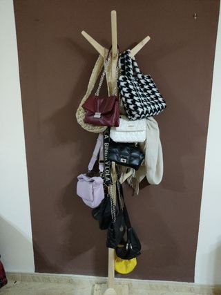 Perchero madera