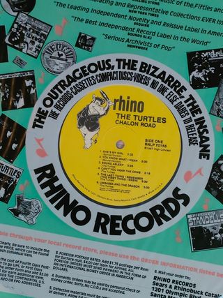 THE TURTLES: "CHALON ROAD", LP VINILO