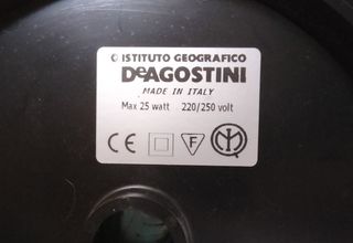 Mappamondo grande luminoso 40 cm diametro