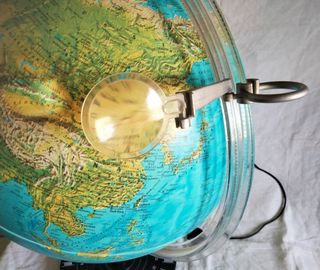 Mappamondo grande luminoso 40 cm diametro