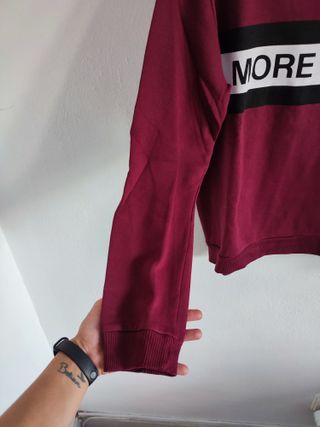 Jersey granate Stradivarius