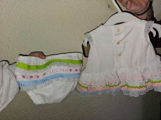 Traje de flamenca bebe