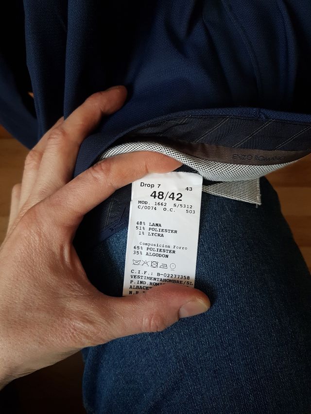 TRAJE NOVIO ENZO ROMANO CREMONOA