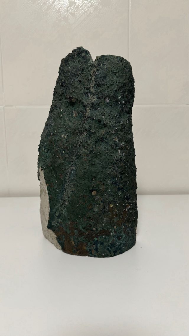 Geoda amatista con cuarzo