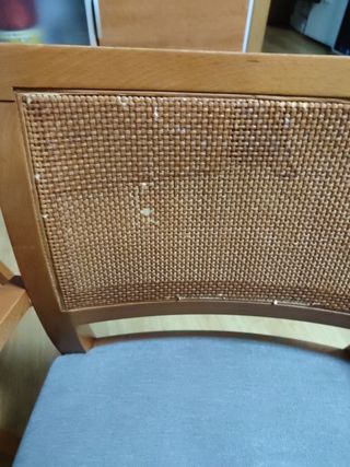 Mesa extensible con 4 sillas salon