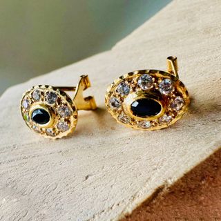 Conjunto sortija y pendientes vintage 