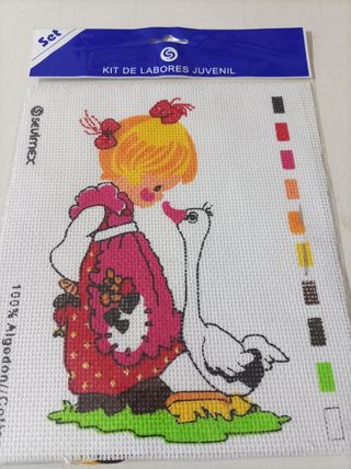 Kits juveniles de punto de cruz