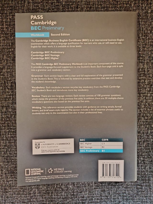 Pass BEC Preliminary Student's+Workbook