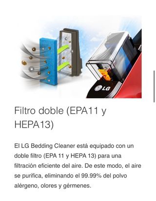 LG ASPIRADOR ANTIÁCAROS