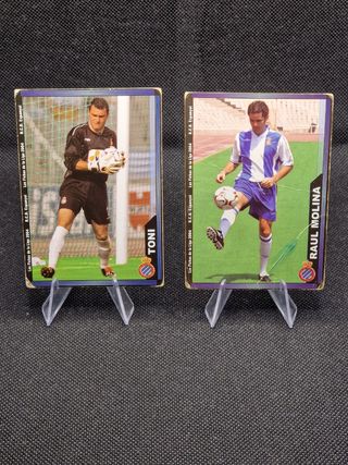 Lote 137 cromos RCD Espanyol