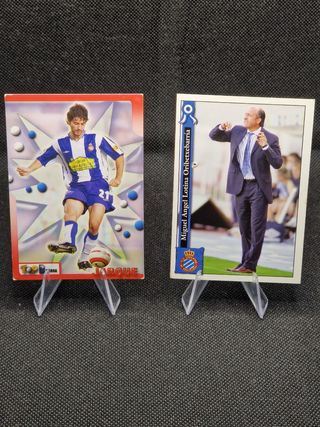 Lote 137 cromos RCD Espanyol