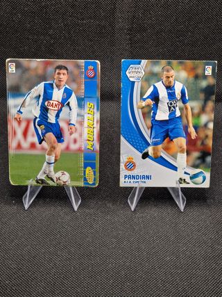 Lote 137 cromos RCD Espanyol