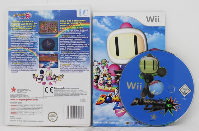 BOMBERMAN LAND WII NINTENDO WII PAL ESPAÑA