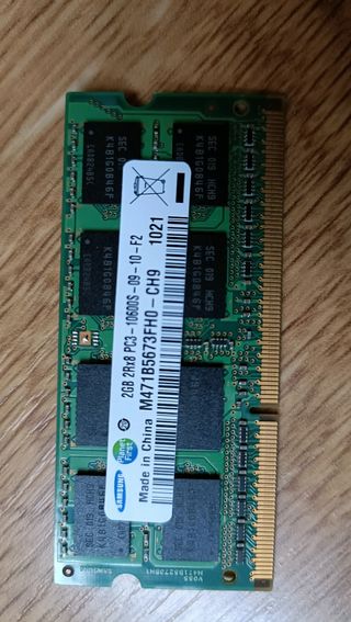 Memoria Ddr2 2gb para portátil