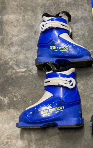 botas de esquis de niño