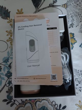 Depiladora luz pulsada nueva