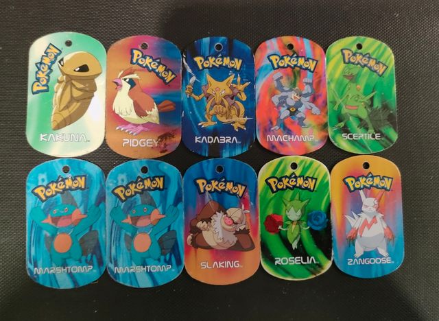 Metal tags pokemon