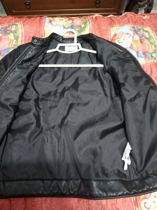 Chaqueta cuero Zara niños