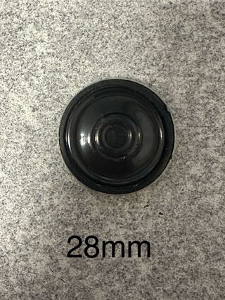 Altavoz 28mm de 8 ohm 0,5w