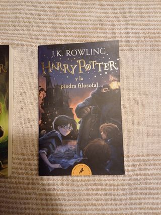 Libros Harry Potter 1-2-3