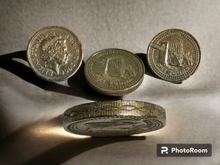 Moneta One Pound 2004 -Forth Bridge- UK 🇬🇧