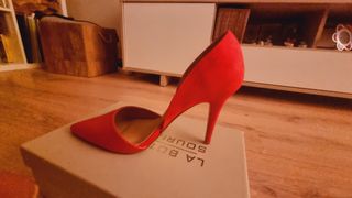 Zapatos rojos salón
