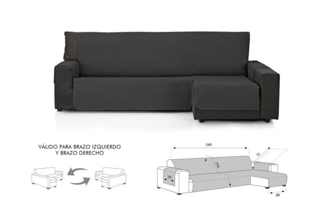 Fundas acolchadas chaise longue