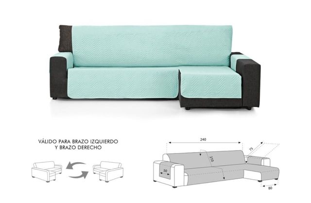 Fundas acolchadas chaise longue
