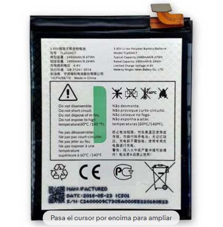 Batteria del telefono cellulare Alcatel