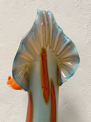 Jarrón de cristal de Murano