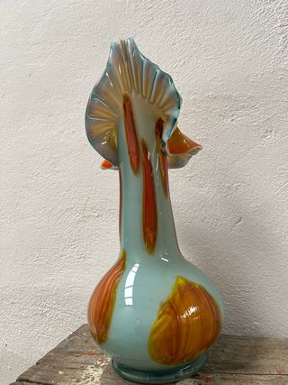 Jarrón de cristal de Murano