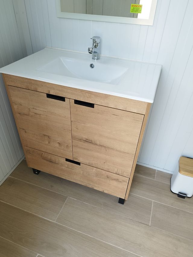 Baño para exterior terminado en su totalidad
