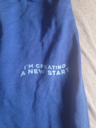 Chandal azulina Talla M sin estrenar