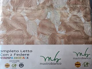 Lenzuola matrimoniali cotone policotone