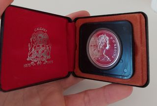 Moneda plata dollar Canada