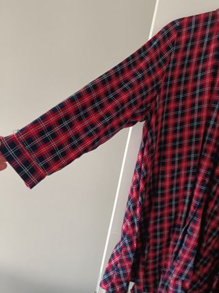Camisa larga estilo camisola