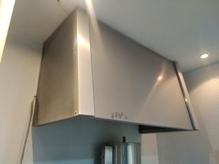 Campana con aspirador grande
