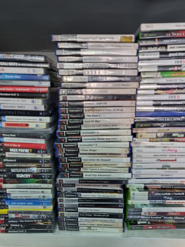 Mix giochi ps2 ps3 ps4 wii xbox 
