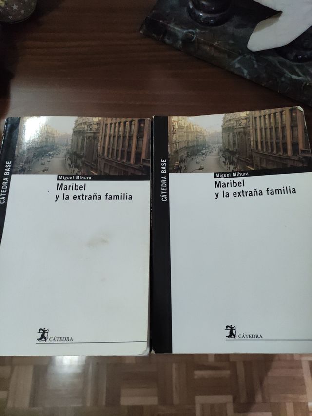 Libro escolar,  Maribel y la extraña familia