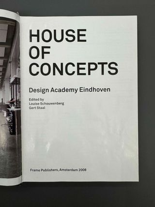 HOUSE OF CONCEPTS Design Academy Art BOOK