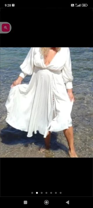 Vestido Novia Civil 