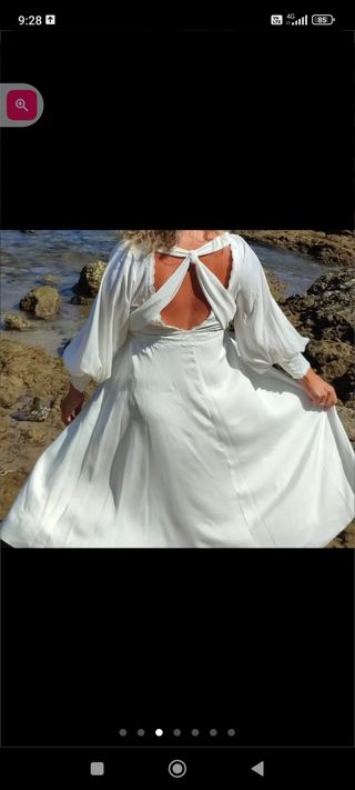 Vestido Novia Civil 