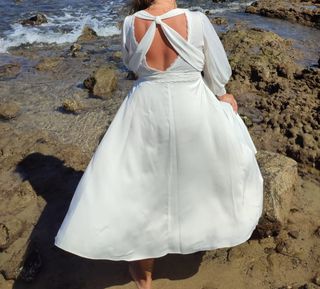 Vestido Novia Civil 