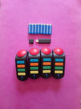 4 MANDOS BUZZ INALÁMBRICOS PS3 Y PS2