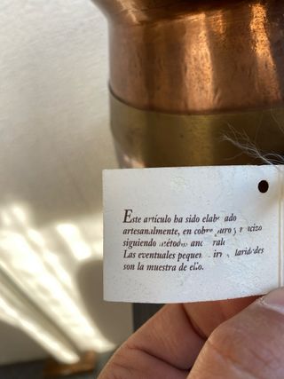 Cazuelas de cobre NUEVAS