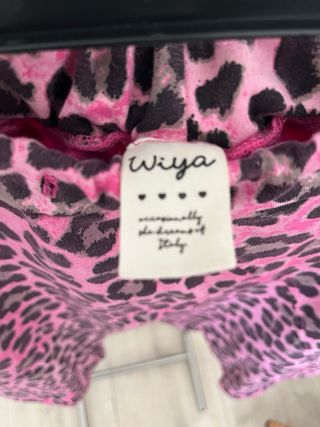 Bermuda baggi animal print algodon