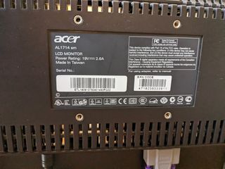 Monitor ACER AL1714sm
