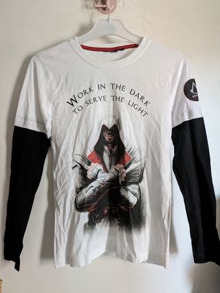Assassins Creed camiseta videojuego retro gamer